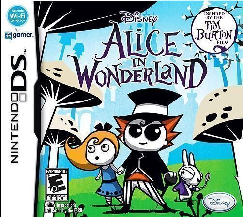 Alice In Wonderland (USA) Game Cover